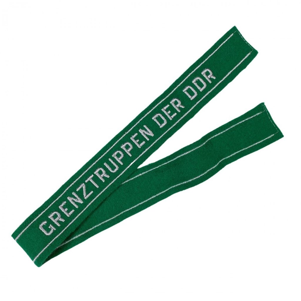 Original German DDR 'Grenztruppen' cuff title - Oorlogsspullen.nl ...