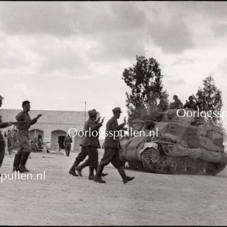 Original WWII British photo ‘8th Army advances towards Tripoli’