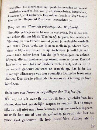 Original WWII Dutch SS book ‘Germaansch ontwaken’ – 2nd edition