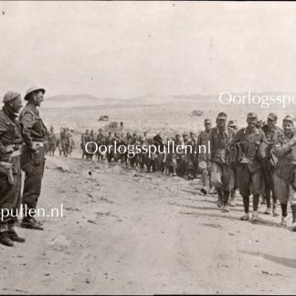 Original WWII British photo ‘ Italian prisoners near El Hamma’