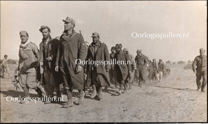 Original WWII British photo ‘Prisoners captured at the Mareth Line’