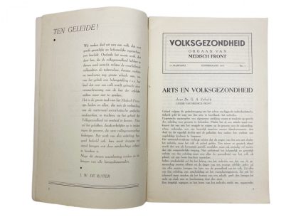Original WWII Dutch Medisch Front booklet