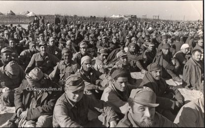 Original WWII British photo ‘Prisoners captured at the Mareth Line’