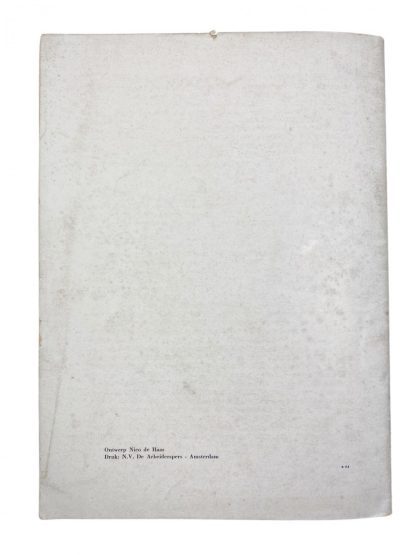 Original WWII Dutch ‘Nederlandsch Oost Instituut’ booklet