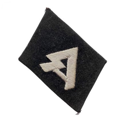 Original WWII German Waffen-SS 18. SS-Freiwilligen-Panzer Grenadier Division ‘Horst Wessel’ collar Tab