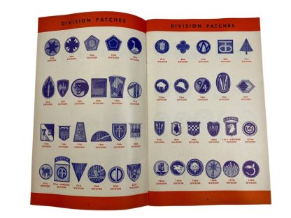 Original WWII US Patch King catalog