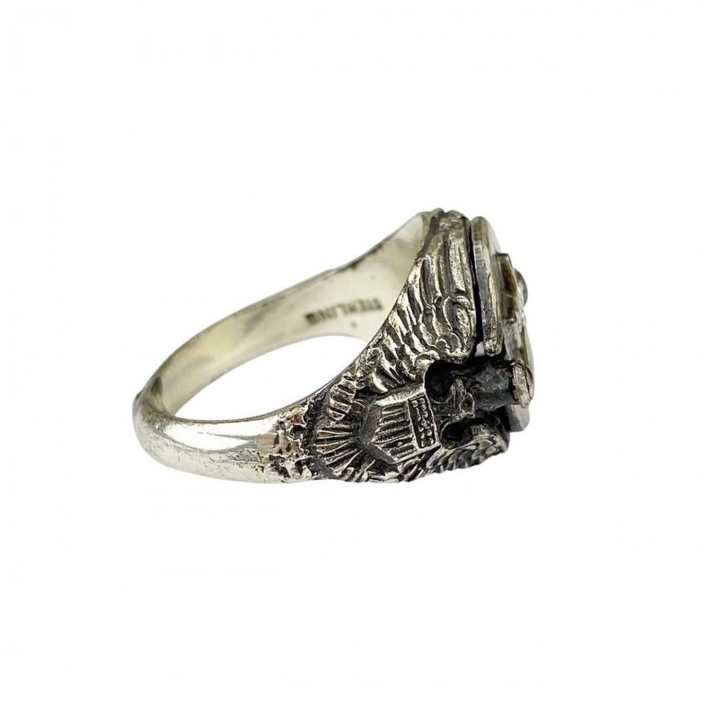 Original WWII USAAF pilot ring - Oorlogsspullen.nl - Militaria shop