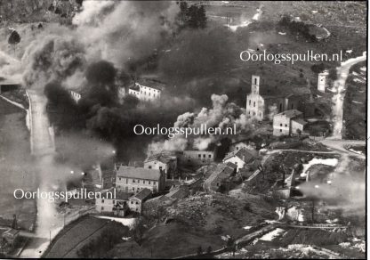Original WWII British photo ‘Air Attack in Yugoslavia’
