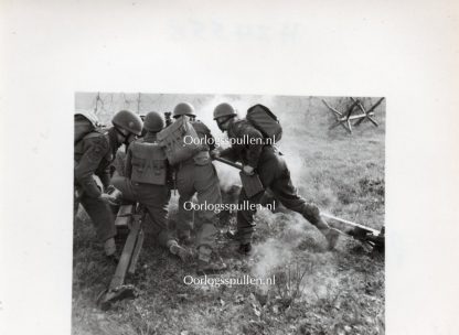 Original WWII British photo ‘Airborne Artillery in Netheravon’