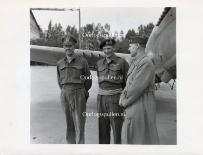 Original WWII British photo ‘Montgomery and Generals’