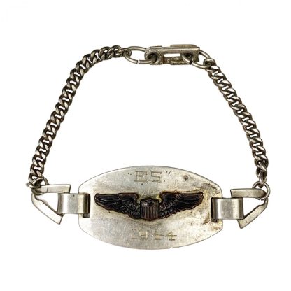 Original WWII USAAF silver bracelet