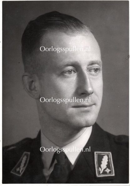 Original WWII Dutch NSB portrait photo Casparus Quispel