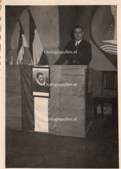 Original WWII Dutch Jeugdstorm photo Cornelis van Geelkerken in Utrecht