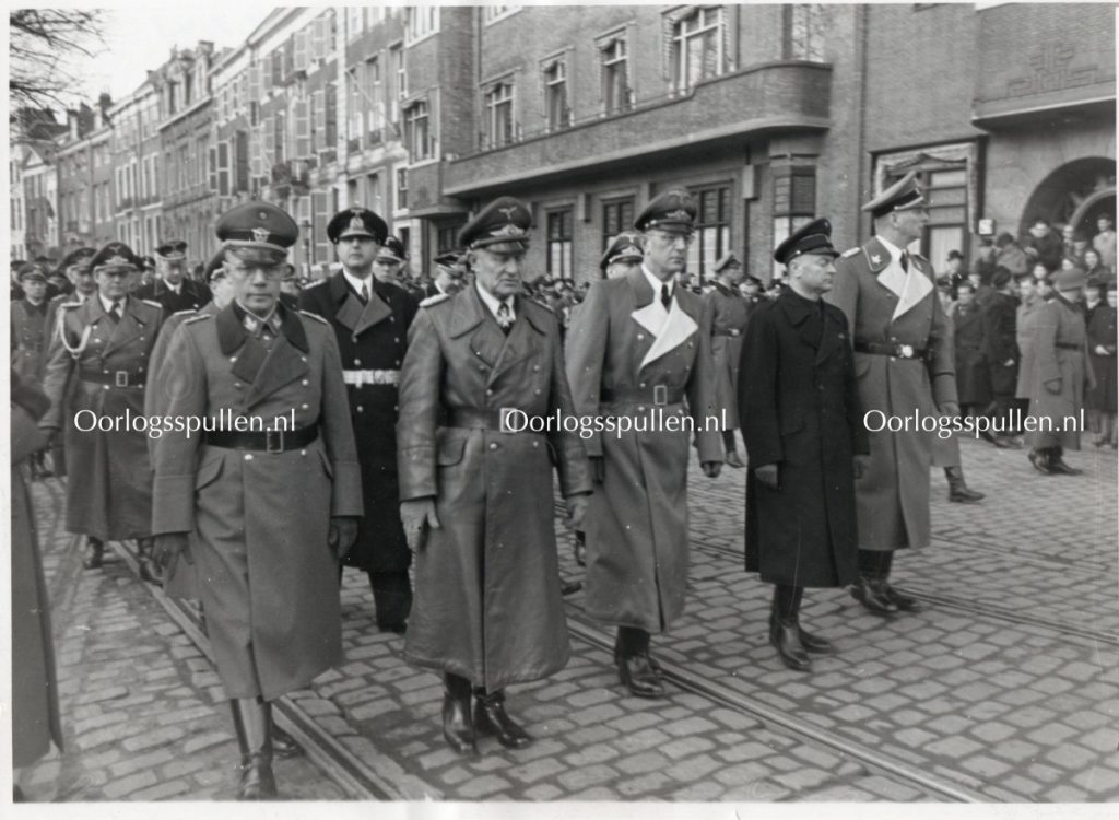 Original WWII Dutch SS photo 'Funeral Hendrik Seyffardt ...