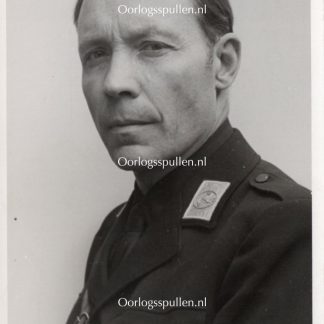 Original WWII Dutch NSB portrait photo Ed Gerdes