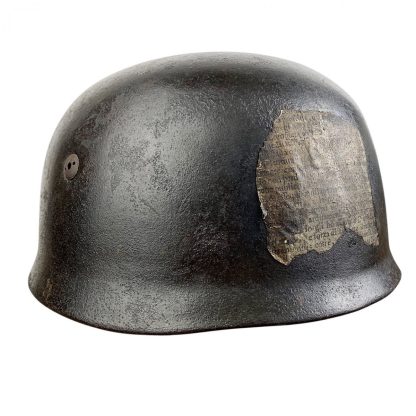 Original WWII German M38 Fallschirmjäger helmet – Monte Cassino