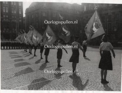 Original WWII Dutch Jeugdstorm photo Amsterdam