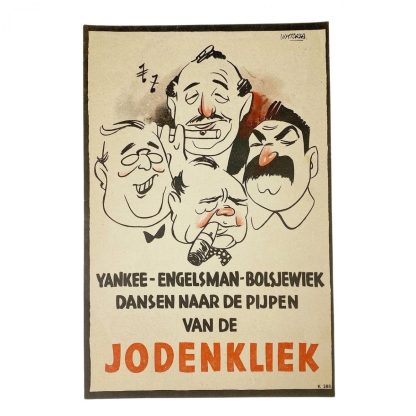Original WWII Dutch NSB leaflet
