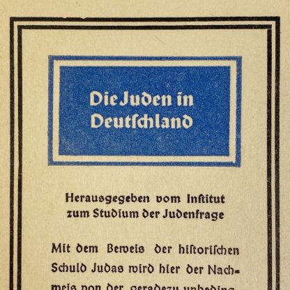 Original WWII German bookmark