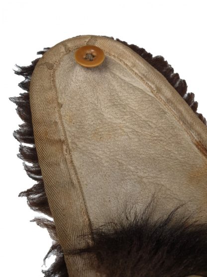 Original WWII German Luftwaffe fur winter cap