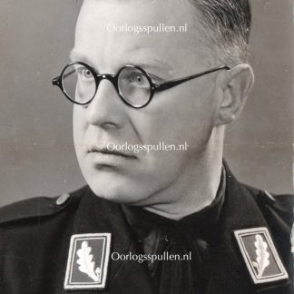 Original WWII Dutch NSB portrait photo
