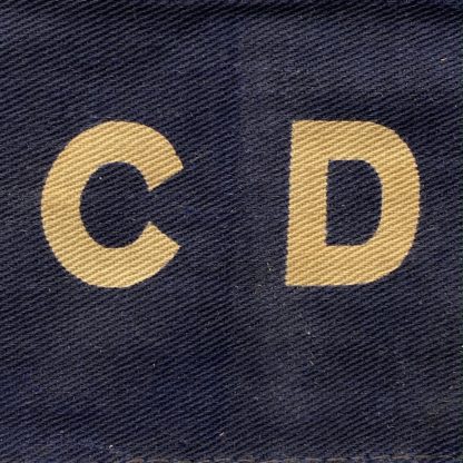Original WWII Dutch N.B.S. armband CD