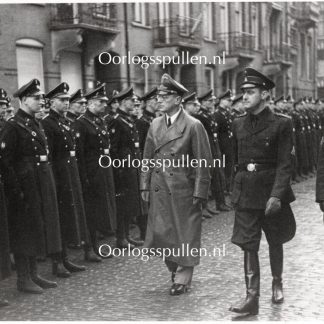 Original WWII Dutch SS large photo – Seyss-Inquart & Van Geelkerken