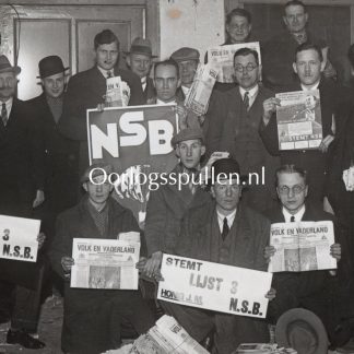 Original WWII Dutch NSB photo with cover Arnhem