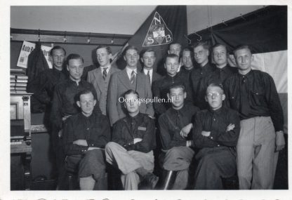 Original WWII Dutch NSB photo ‘Members in Bingen (Germany)’