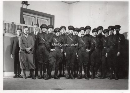 Original WWII Dutch NSB photo members in Hilversum