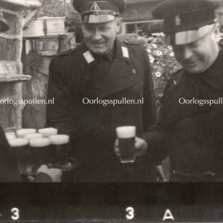 Original WWII Dutch NSB photo ‘Anton Mussert visiting Belgium’