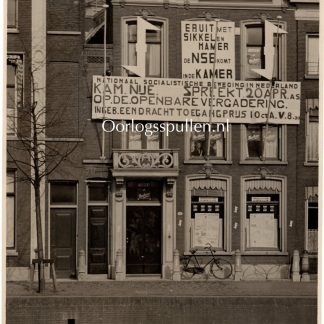 Original WWII Dutch NSB photo ‘Kringhuis Schiedam’