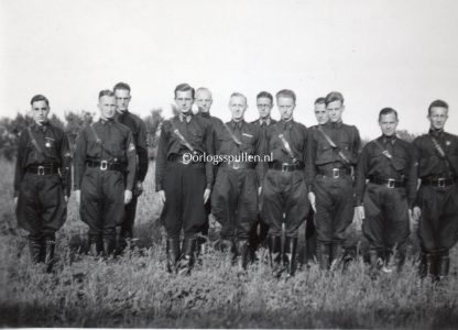 Original WWII Dutch NSB W.A. photo Wageningen