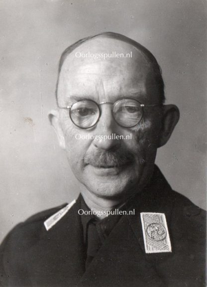 Original WWII Dutch NSB portrait photo W.O.A. Koster