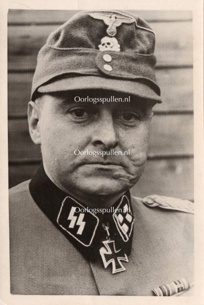 Original WWII Dutch SS photo – KC holder Joerchel regiment General Seyffardt