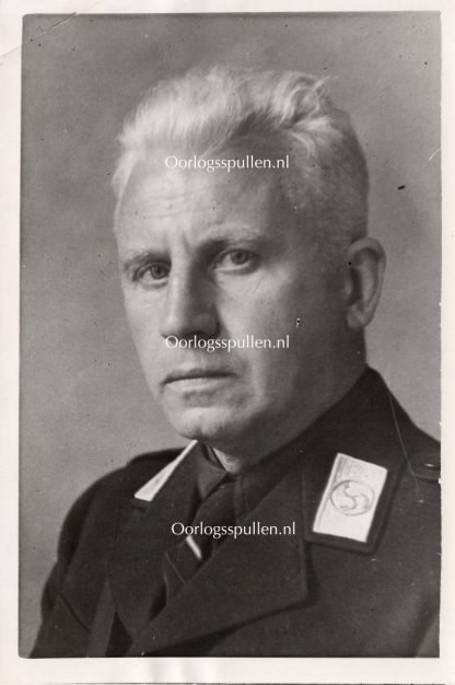 Original WWII Dutch NSB portrait photo Robert van Genechten