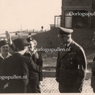 Original WWII Dutch SS photo SS-Gruppenführer Seyss-Inquart & Schmidt