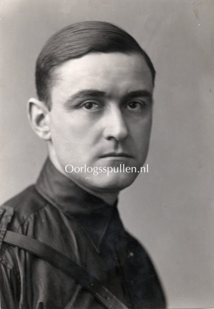 Original WWII Dutch NSB portrait photo Cornelis van Geelkerken