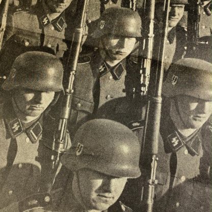 Original WWII Dutch Waffen-SS 'Freiwillige Legion Niederlande' recruitment flyer - Image 4