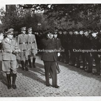 Original WWII Dutch NSB photo – Mussert & Schmidt