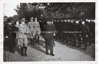 Original WWII Dutch NSB photo – Mussert & Schmidt