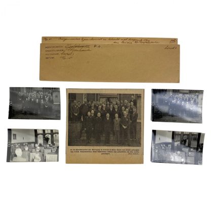 Original WWII Dutch NSB photo grouping – NSB Mayors meeting in Utrecht