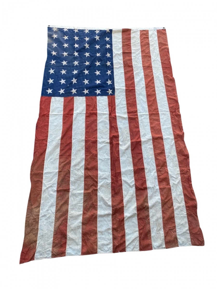 Original WWII US flag - Oorlogsspullen.nl - Militaria shop