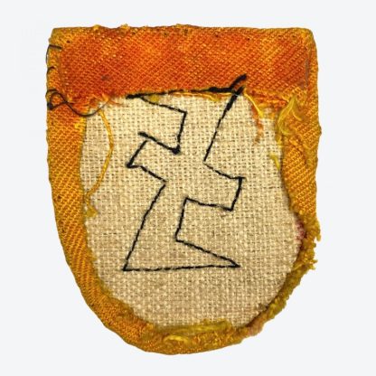 Original WWII Flemish NSKK/Vlaamse Fabriekswacht shield