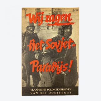 Original WWII Flemish SS leaflet – Wij zagen het Sovjet Paradijs!