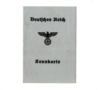 Original WWII German Kennkarte - Diepholz