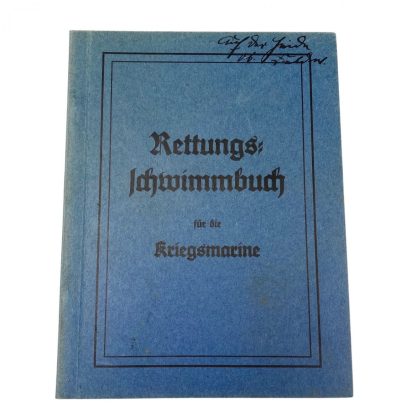 Original WWII German Kriegsmarine ‘Rettungs Schwimmbuch’