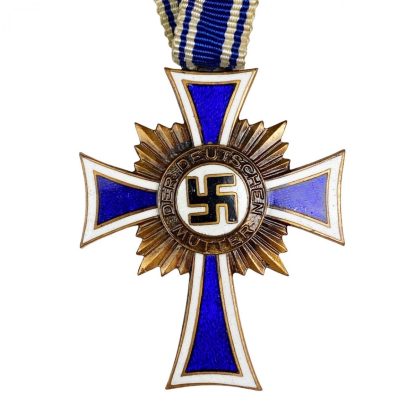 Original WWII German 'Mutterkreuz' in bronze