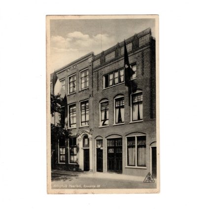 Original WWII Dutch NSB postcard – Kringhuis Haarlem