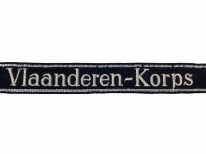 Original WWII Flemish SS Vlaanderen-Korps cuff title